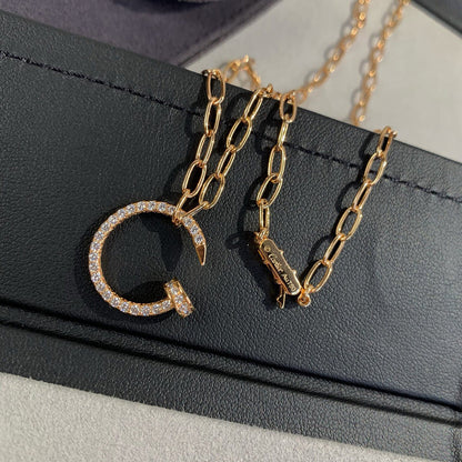 [Camiery] JUSTE NECKLACE FULL DIAMONDS