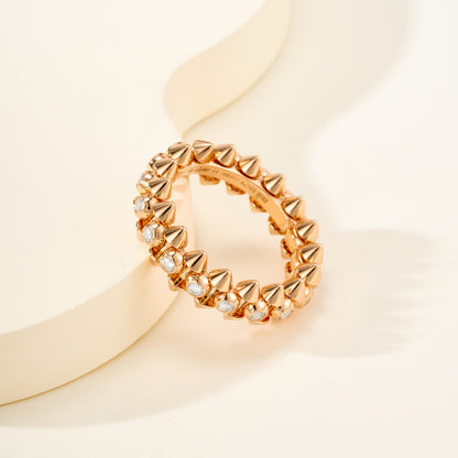 [Camiery] CLASH 6.8MM DIAMOND MEDIUM RING