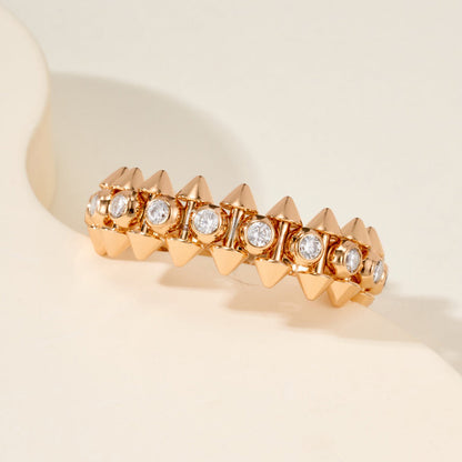 [Camiery] CLASH 6.8MM DIAMOND MEDIUM RING