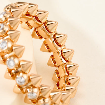 [Camiery] CLASH 6.8MM DIAMOND MEDIUM RING