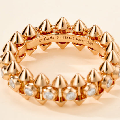 [Camiery] CLASH 6.8MM DIAMOND MEDIUM RING
