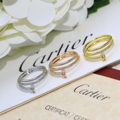 [Camiery] JUSTE RING 4.8MM FULL DIAMOND