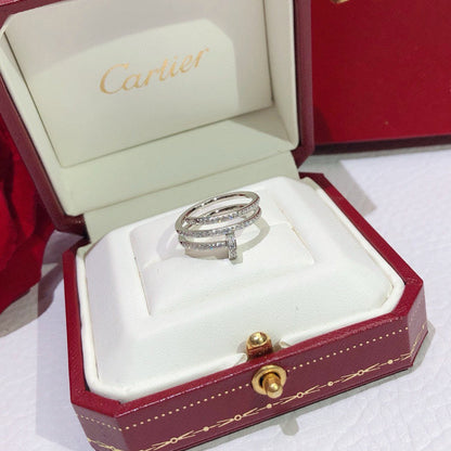 [Camiery] JUSTE RING 4.8MM FULL DIAMOND