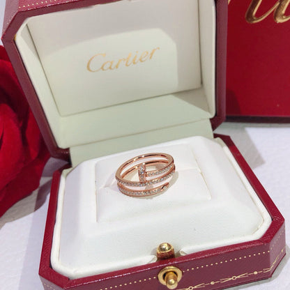 [Camiery] JUSTE RING 4.8MM FULL DIAMOND