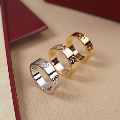 [Camiery] LOVE RING 5.5MM NO DIAMOND