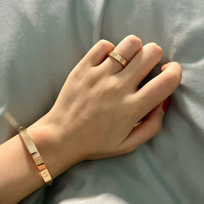 [Camiery] LOVE RING 3.6 MM NO DIAMOND