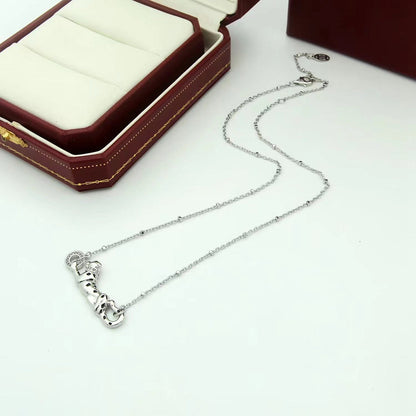 [Camiery] PANTHERE FULL DIAMOND NECKLACE