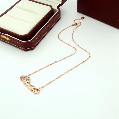 [Camiery] PANTHERE FULL DIAMOND NECKLACE