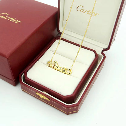 [Camiery] PANTHERE FULL DIAMOND NECKLACE