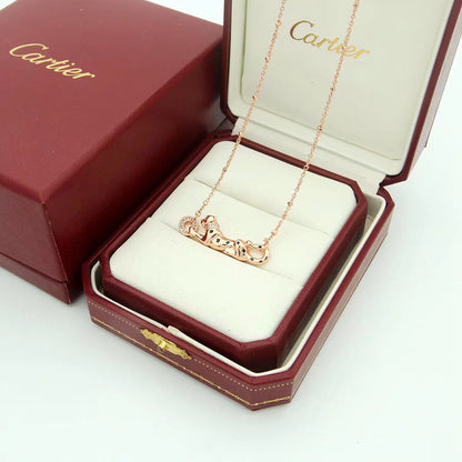 [Camiery] PANTHERE FULL DIAMOND NECKLACE