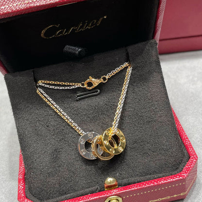 [Camiery] LOVE 6 DIAMOND PENDANT NECKLACE