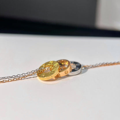 [Camiery] LOVE 6 DIAMOND PENDANT NECKLACE