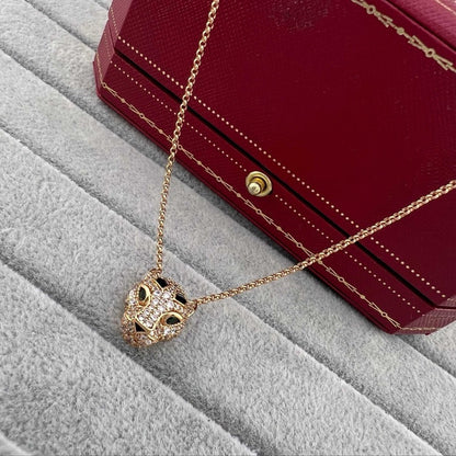 [Camiery] PANTHERE FULL DIAMOND NECKLACE