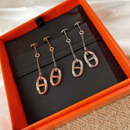 [Camiery]CHAINE TASSEL EARRINGS
