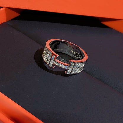 [Camiery]H RING FULL DIAMOND