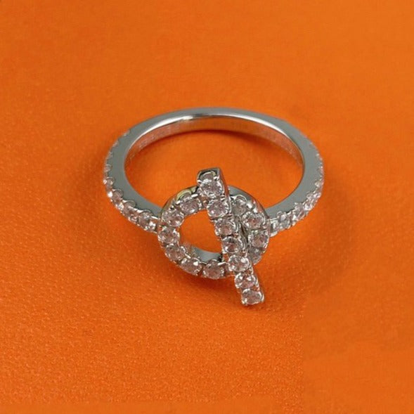 [Camiery]ECHAPPEE RING SILVER DIAMOND