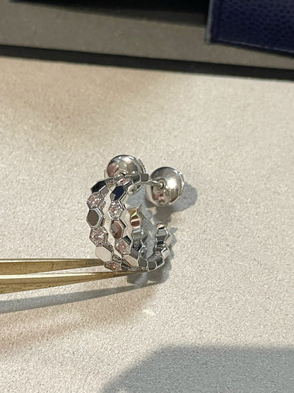 [Camiery]Hollow Design Four-Leaf Clover Flower Shape Ring