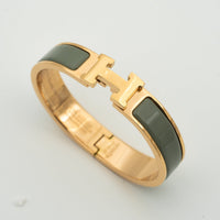 [Camiery]H BRACELET BLUE GREEN 12MM