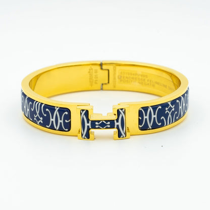 [Camiery]H BRACELET BLACK MULTICOLOR