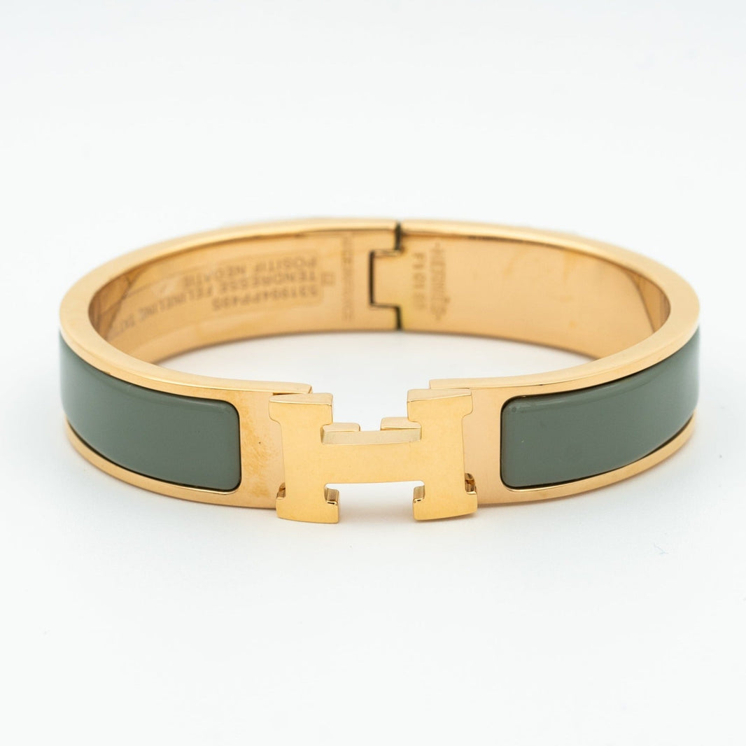 [Camiery]H BRACELET BLUE GREEN 12MM