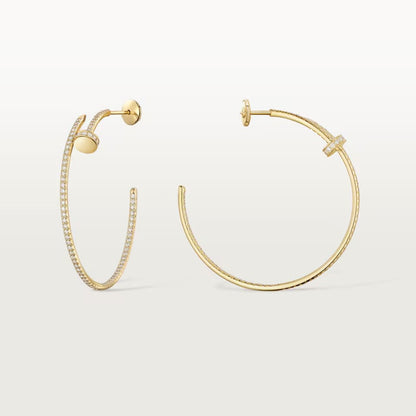 [Camiery] JUSTE FULL DIAMOND LARGE EARRINGS