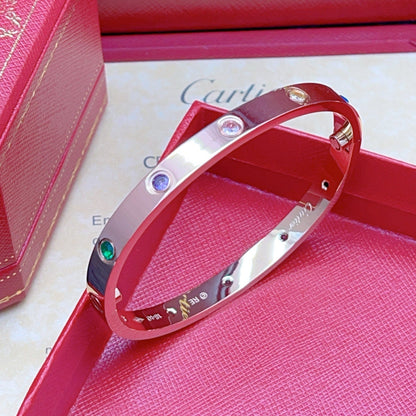 [Camiery]2026 RAINBOW LOVE BRACELET 6.1MM  10 DIAMONDS
