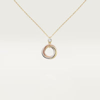 [Camiery] TRINITY  NECKLACE 1 DIAMOND