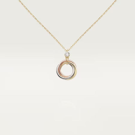 [Camiery] TRINITY  NECKLACE 1 DIAMOND