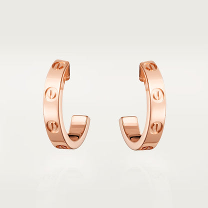 [Camiery] LOVE EARRINGS 2.65 MM NO DIAMOND SMALL