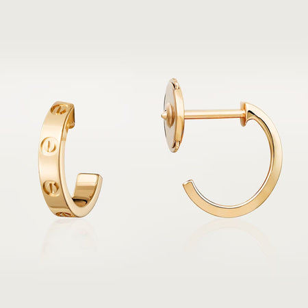 [Camiery] LOVE EARRINGS 2.65 MM NO DIAMOND SMALL