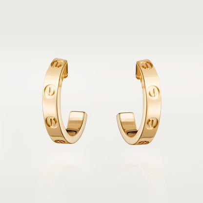 [Camiery] LOVE EARRINGS 2.65 MM NO DIAMOND SMALL