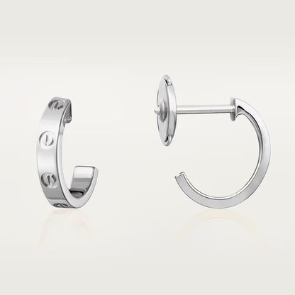 [Camiery] LOVE EARRINGS 2.65 MM NO DIAMOND SMALL