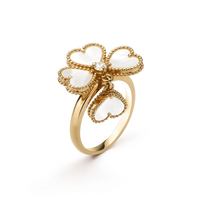[Camiery]SWEET CLOVER WHITE MOP RING