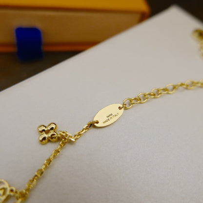 [Camiery]BLOOMING SUPPLE NECKLACE BRASS