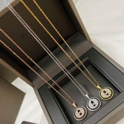 [Camiery]LUCKY MOVER PM PAVED NECKLACE