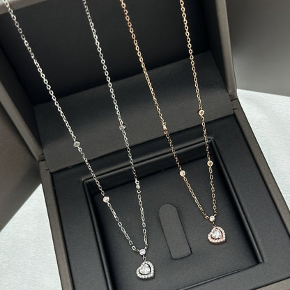 [Camiery]JOY HEART DIAMOND NECKLACE