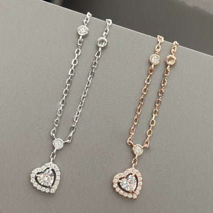 [Camiery]JOY HEART DIAMOND NECKLACE