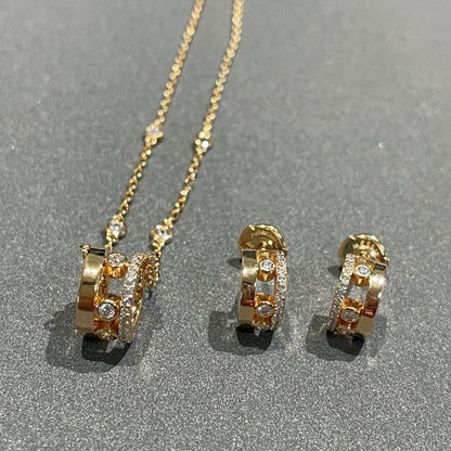 [Camiery]CHAIN MOVE ROMANE PEDAND NECKLACE
