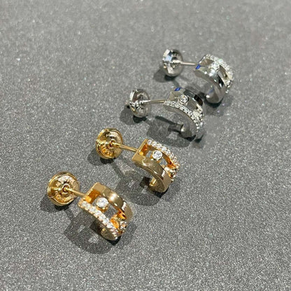 [Camiery]MOVE ROMANE EARRINGS DIAMOND