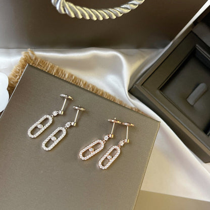 [Camiery]DORMEUSES MOVE UNO DIAMOND EARRINGS