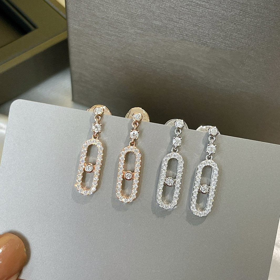 [Camiery]DORMEUSES MOVE UNO DIAMOND EARRINGS