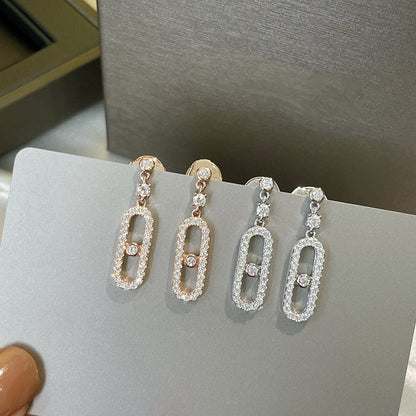 [Camiery]DORMEUSES MOVE UNO DIAMOND EARRINGS