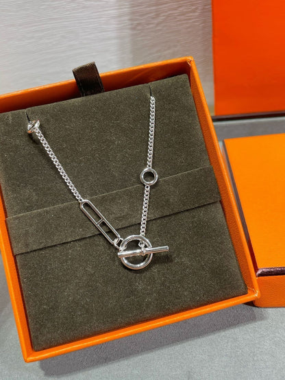 [Camiery]HM STERLING CHAINE D'ANCRE HEART