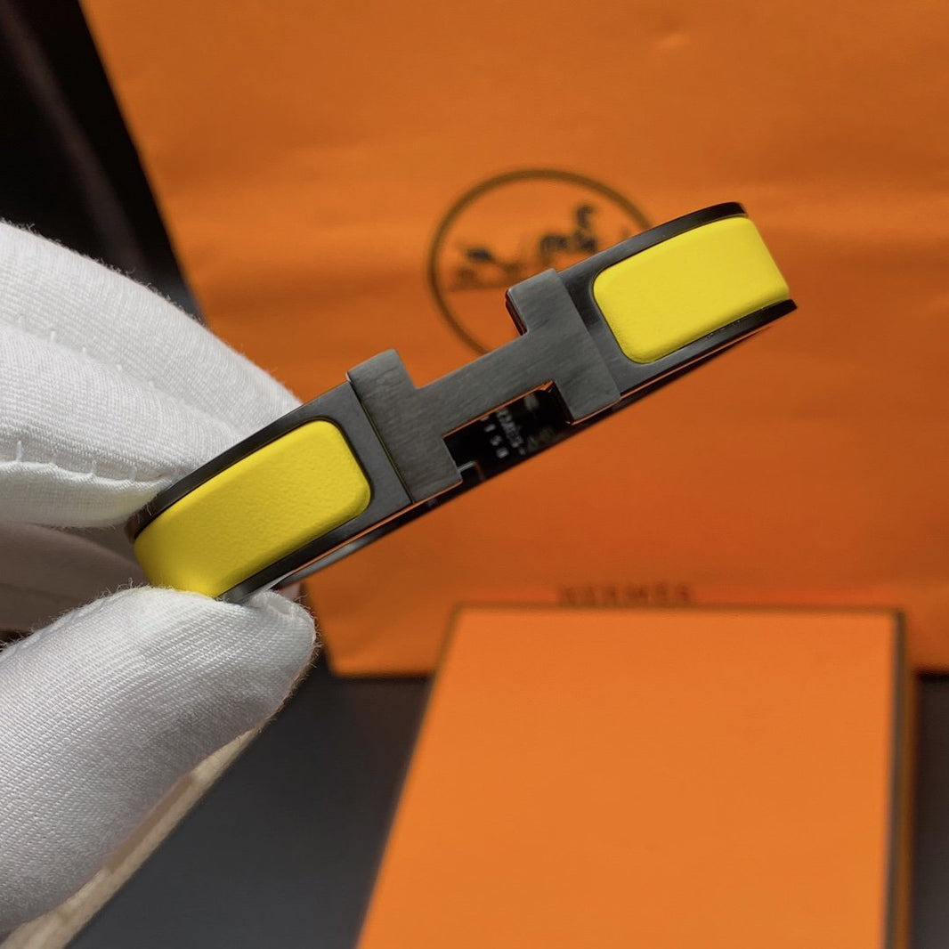 [Camiery]CLIC HM SO BLACK YELLOW BRACELET