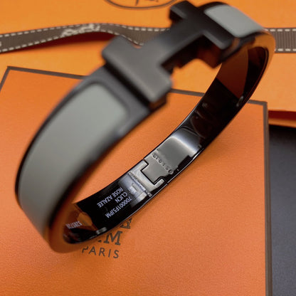 [Camiery]CLIC HM SO BLACK GREY BRACELET