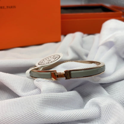 [Camiery]CLASSIC HM CLIC GREEN 8MM ENAMEL BRACELET
