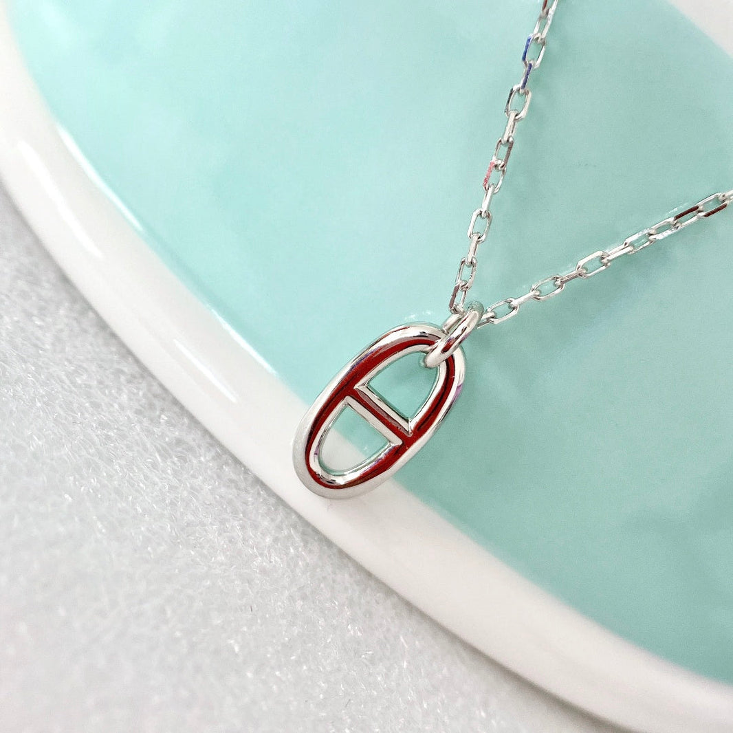 [Camiery]HM PIG NOSE NECKLACE
