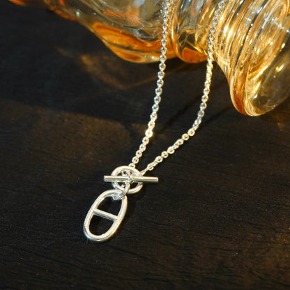 [Camiery]HM CHAINE D'ANCRE PENDANT NECKLACE STERLING SILVER