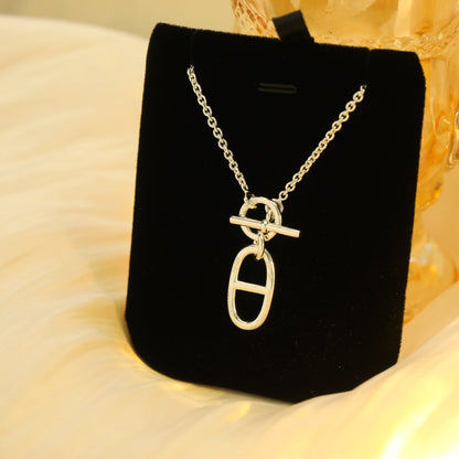 [Camiery]HM CHAINE D'ANCRE PENDANT NECKLACE STERLING SILVER