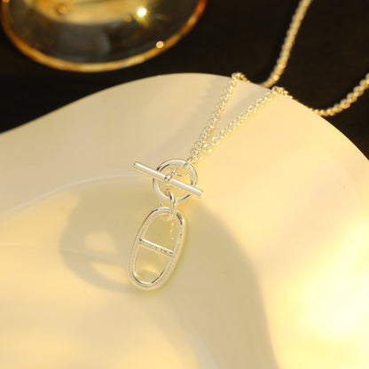 [Camiery]HM CHAINE D'ANCRE PENDANT NECKLACE STERLING SILVER